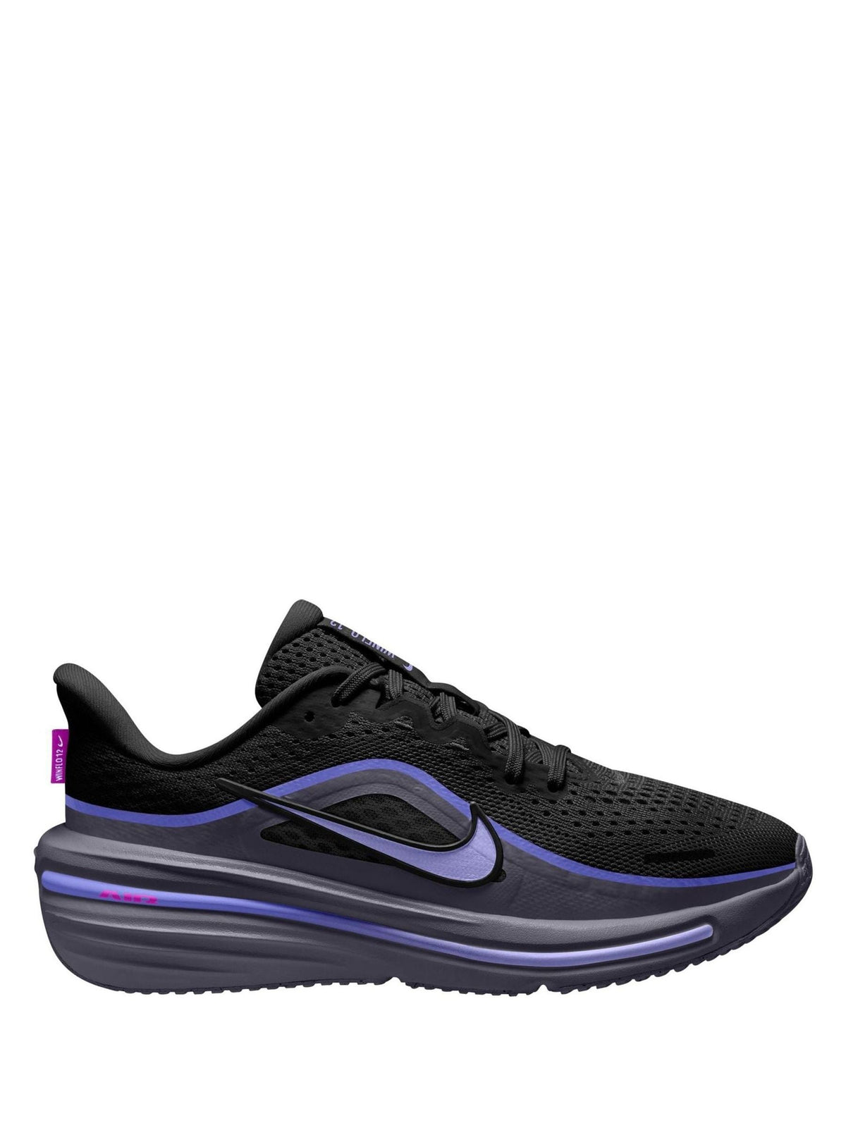 Nike Black/Purple Youth Winflo 12 Running Trainers - image 1