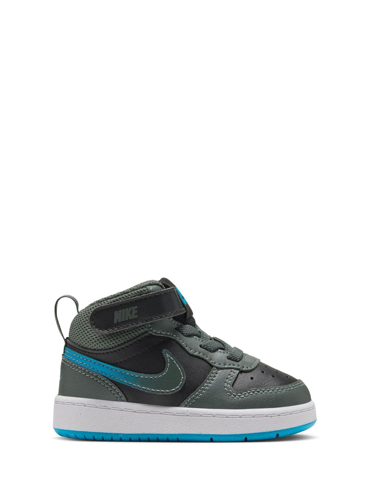 Nike Khaki Green Black Infant Court Borough Mid Trainers - image 1