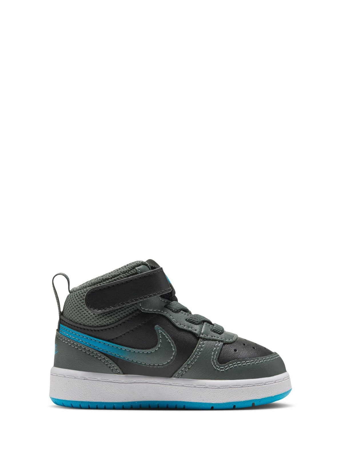 Nike Khaki Green Black Infant Court Borough Mid Trainers - image 2