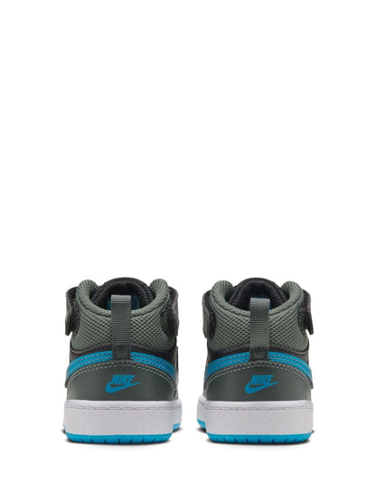Nike Khaki Green Black Infant Court Borough Mid Trainers - image 5