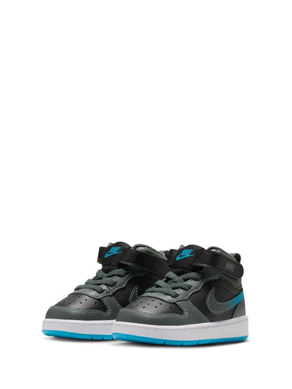 Nike Khaki Green Black Infant Court Borough Mid Trainers - image 6