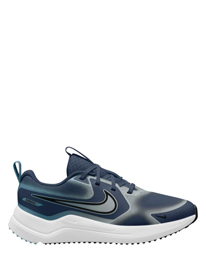 Nike Navy/Grey Youth Cosmic Runner Trainers - image 1