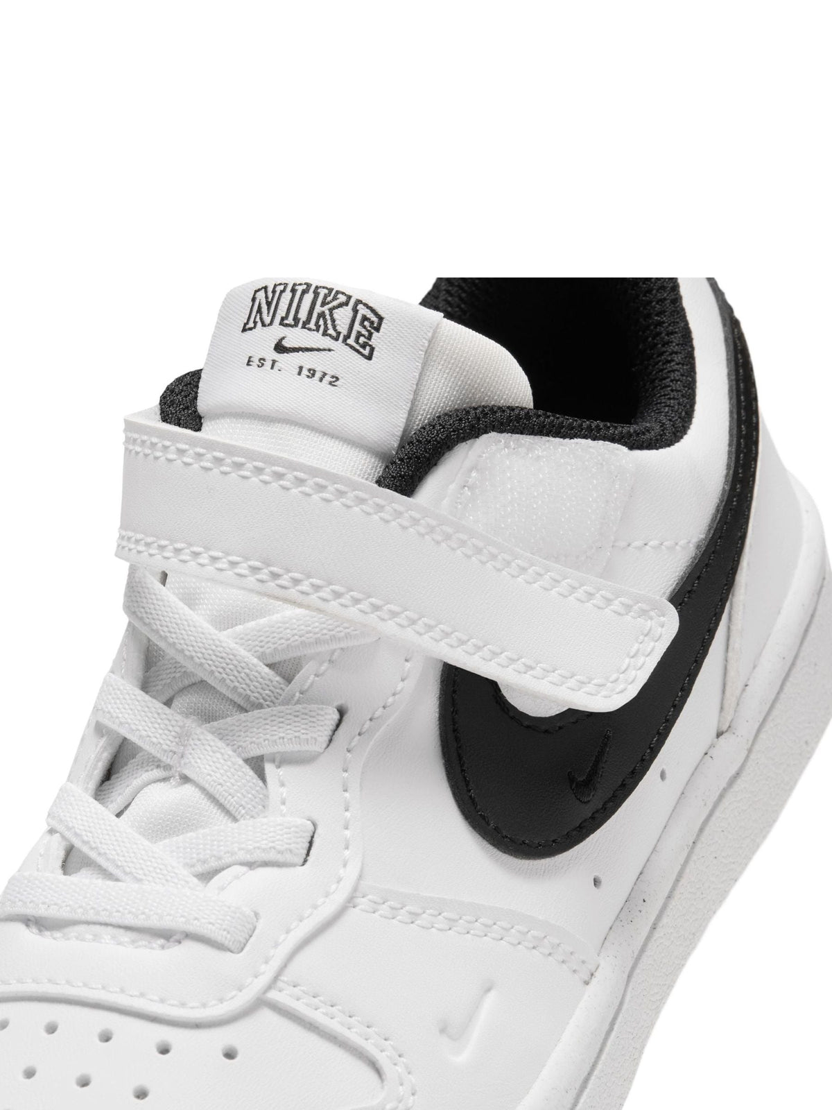 Nike White/Black Junior Court Borough Low Trainers - image 5