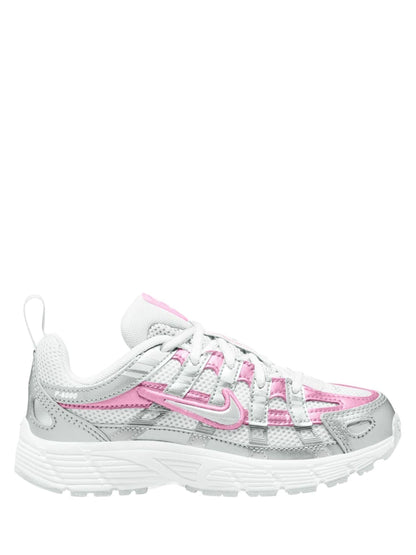 Nike White/Pink Foam Junior P6000 Trainers - image 1