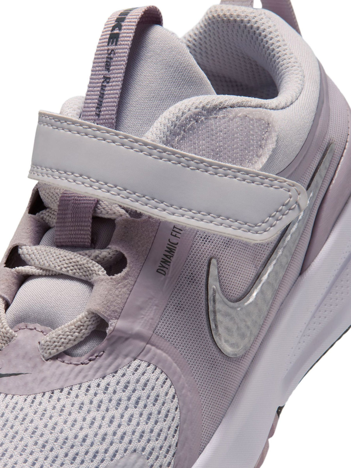 Nike Lilac Purple Silver Junior Star Runner Trainers - image 5