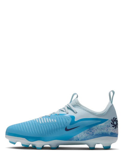 Nike Blue Jr. Phantom 6 Low Academy Erling Haaland Multi Ground Football Boots - image 4