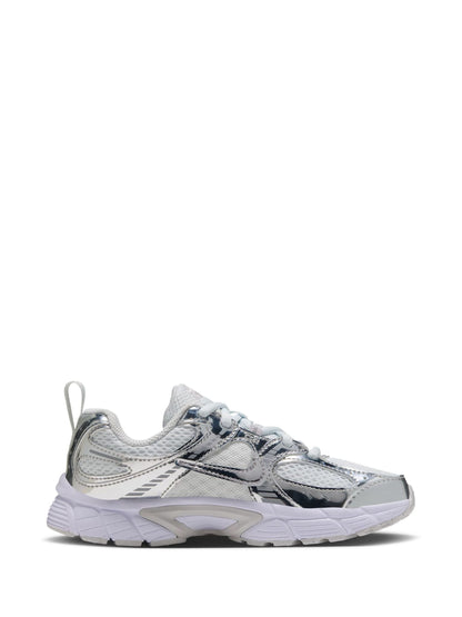 Nike White/Silver Junior V5 Runner Trainers - image 1