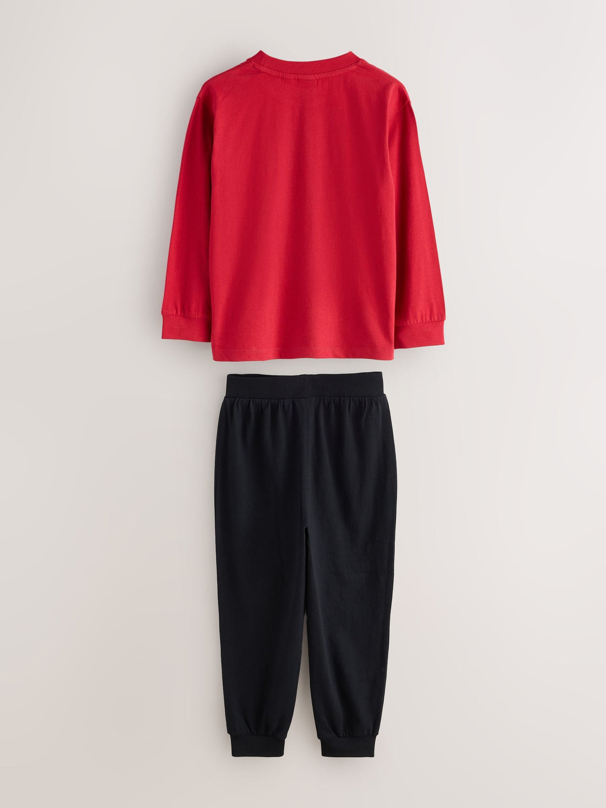 Baker by Ted Baker Red/Black/Grey Marl Long Sleeve Pyjamas 2 Pack - image 4