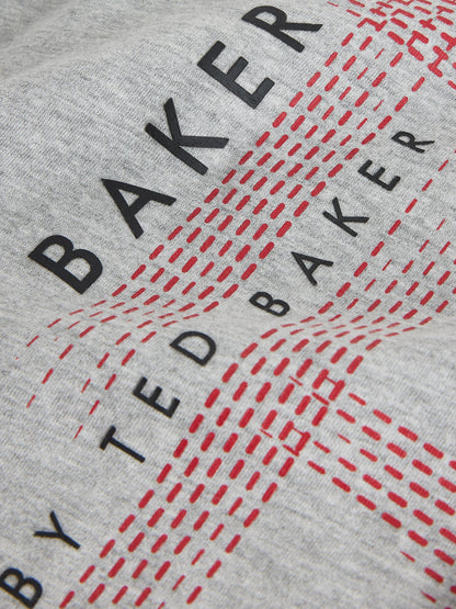 Baker by Ted Baker Red/Black/Grey Marl Long Sleeve Pyjamas 2 Pack - image 9