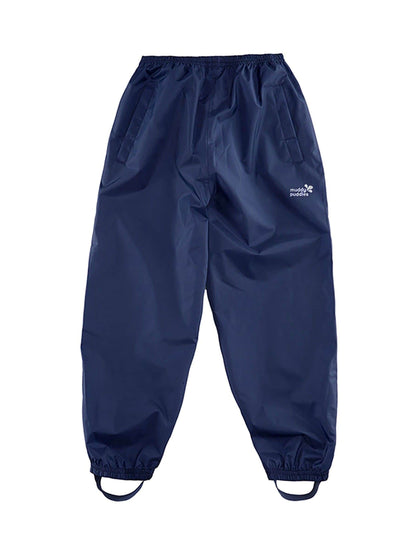 Muddy Puddles Blue Packaway Waterproof Puddlepac Trousers image 2