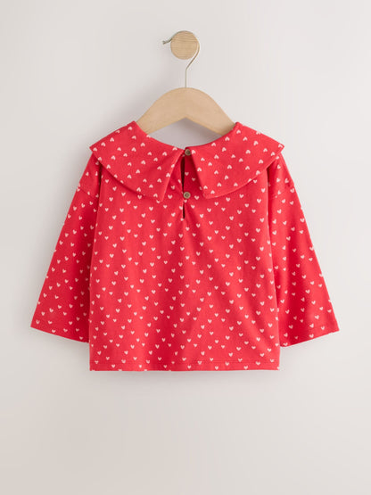 Red Tie Neck Top (3mths-7yrs) - image 6