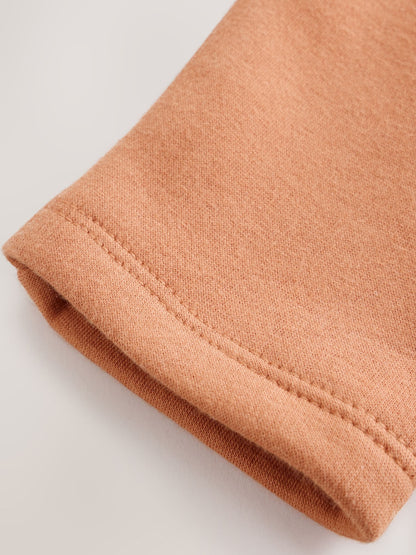 Rust Orange Cosy Fleece Lined Leggings (3mths-7yrs) - image 9