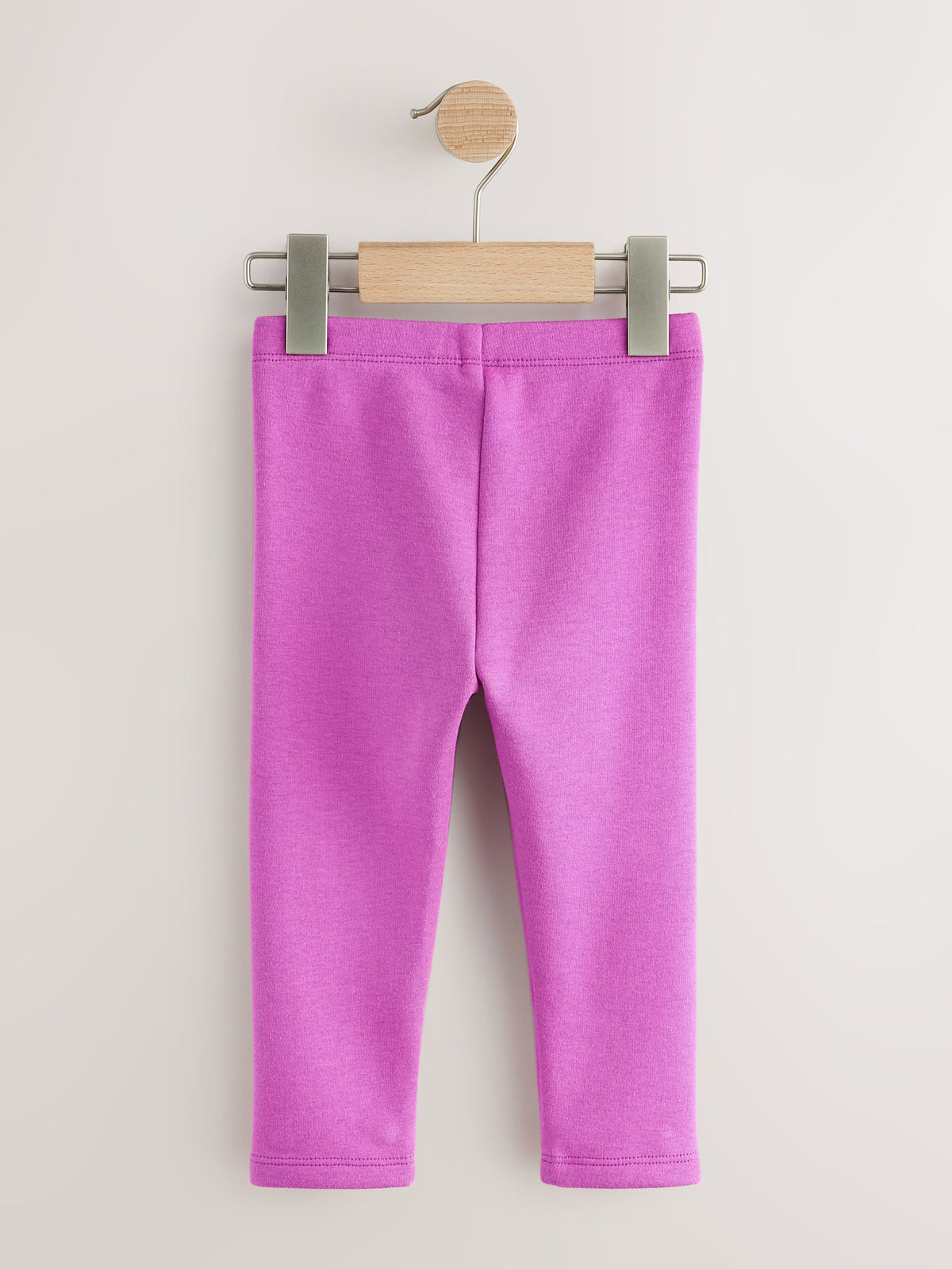 Purple Cosy Fleece Lined Leggings (3mths-7yrs) - image 2