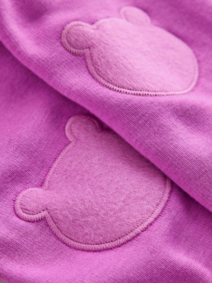 Purple Cosy Fleece Lined Leggings (3mths-7yrs) - image 4