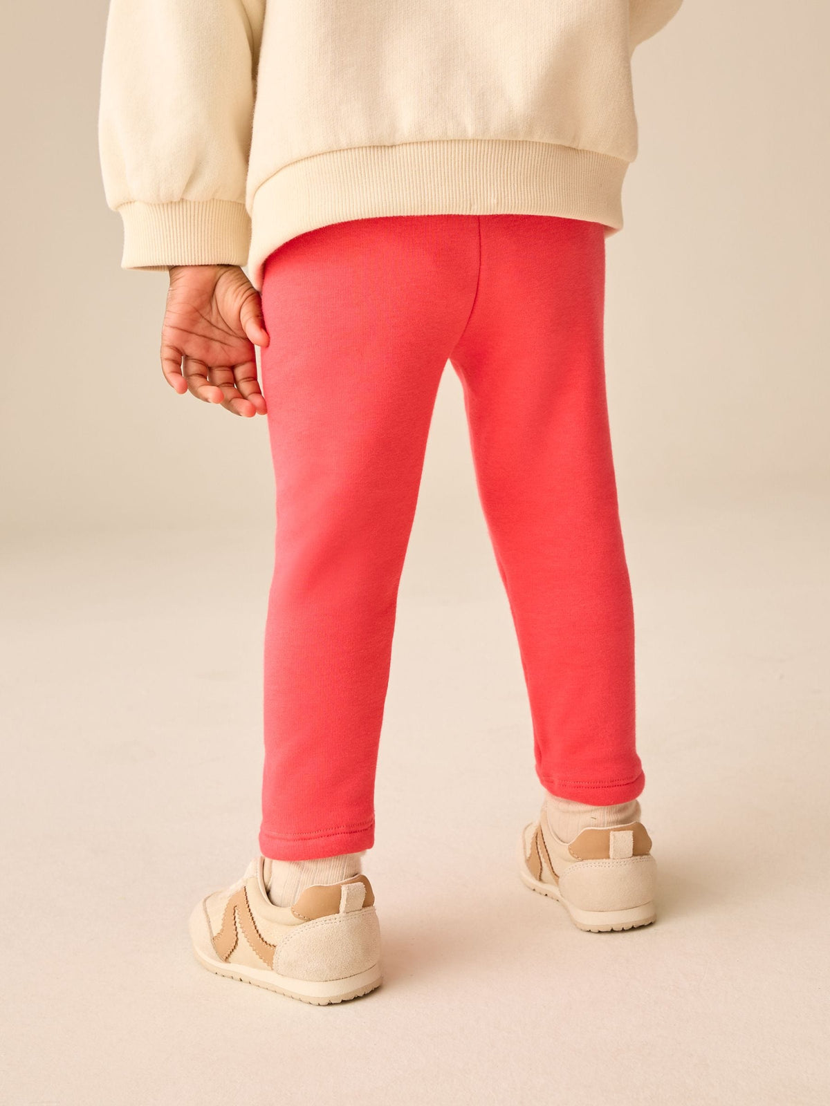 Pink Bright Cosy Fleece Lined Leggings (3mths-7yrs) - image 2