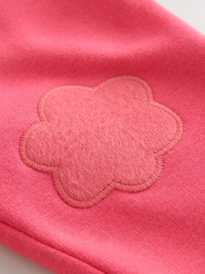 Pink Bright Cosy Fleece Lined Leggings (3mths-7yrs) - image 7