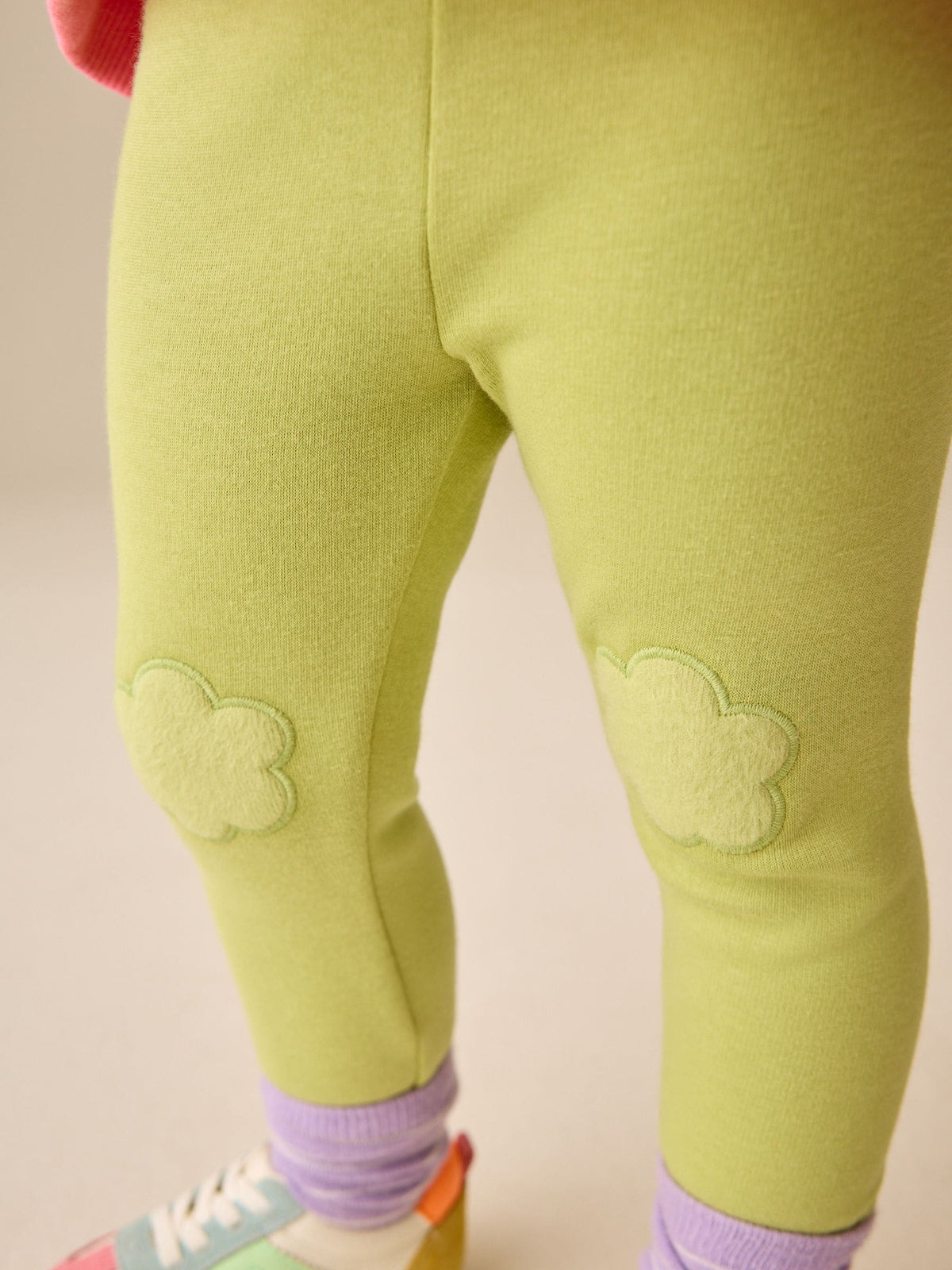 Green Cosy Fleece Lined Leggings (3mths-7yrs) - image 4