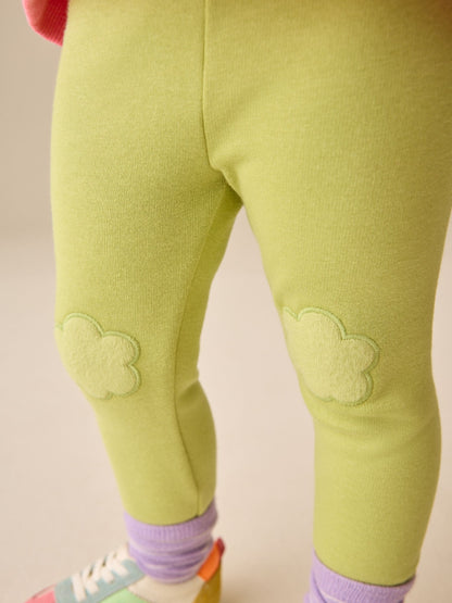 Green Cosy Fleece Lined Leggings (3mths-7yrs) - image 4