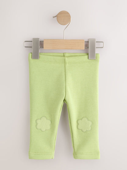 Green Cosy Fleece Lined Leggings (3mths-7yrs) - image 5
