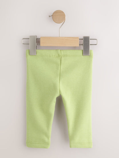 Green Cosy Fleece Lined Leggings (3mths-7yrs) - image 6