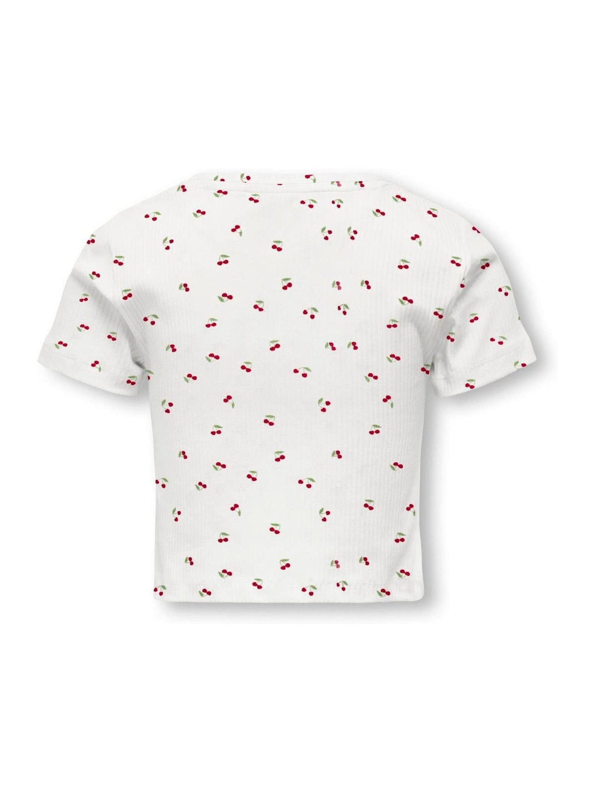 Dsiney Kidz - ONLY KIDS White Cherry Printed Short Sleeved Baby T-Shirt image 5