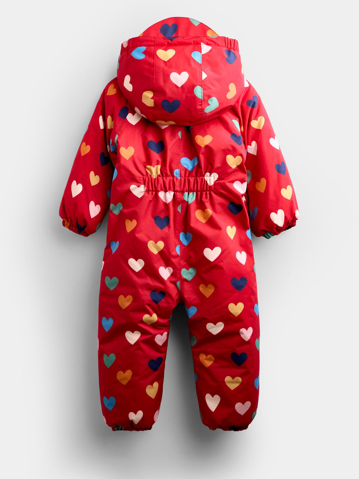 JoJo Maman Bébé Red Heart Waterproof Snowsuit All-in-One - image 2