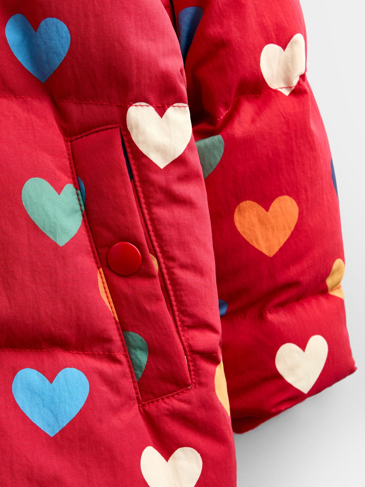 JoJo Maman Bébé Red Heart Waterproof Snowsuit All-in-One - image 6