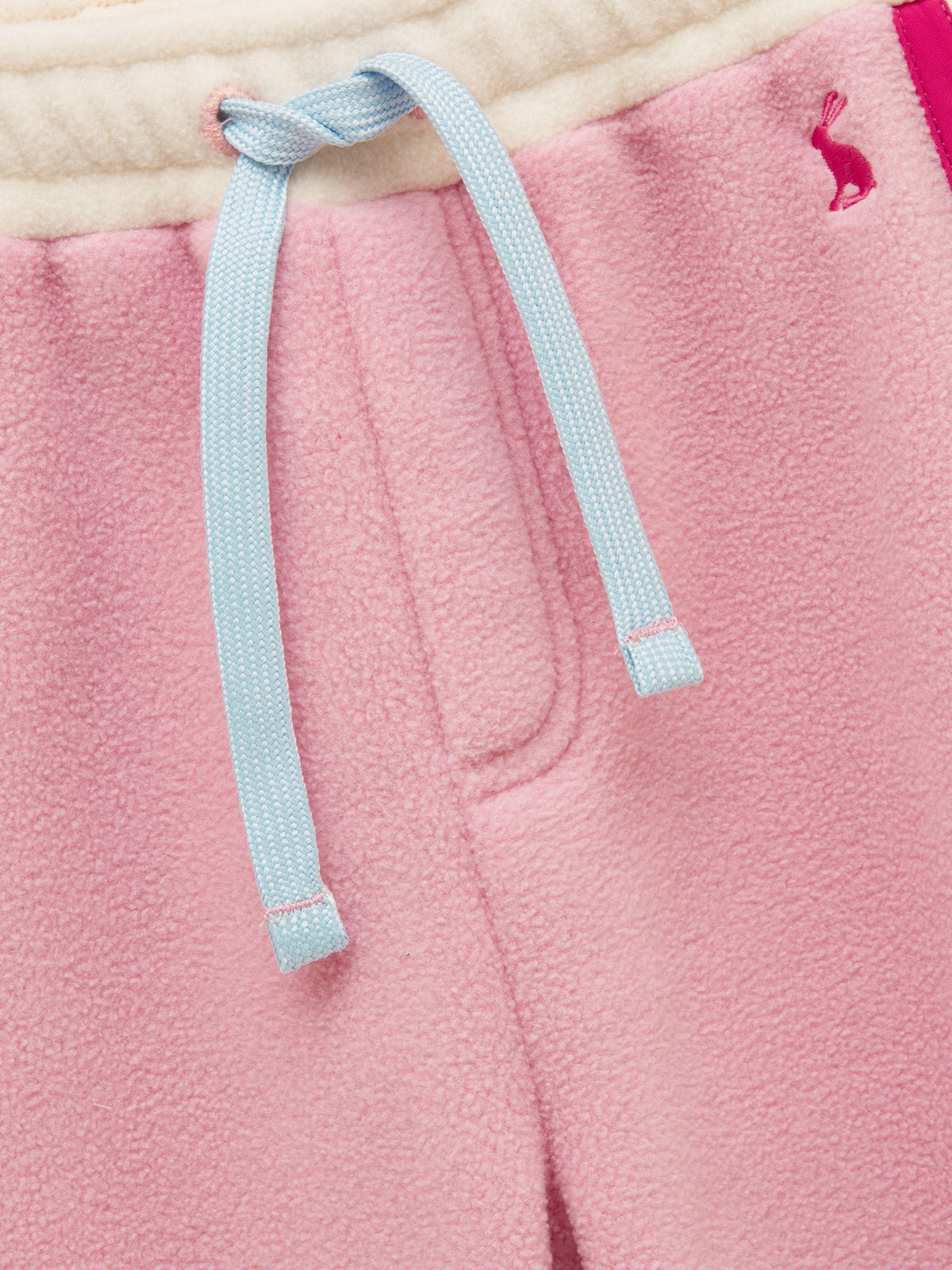 Joules Girls' Breeze Pink Polar Fleece Joggers - image 3