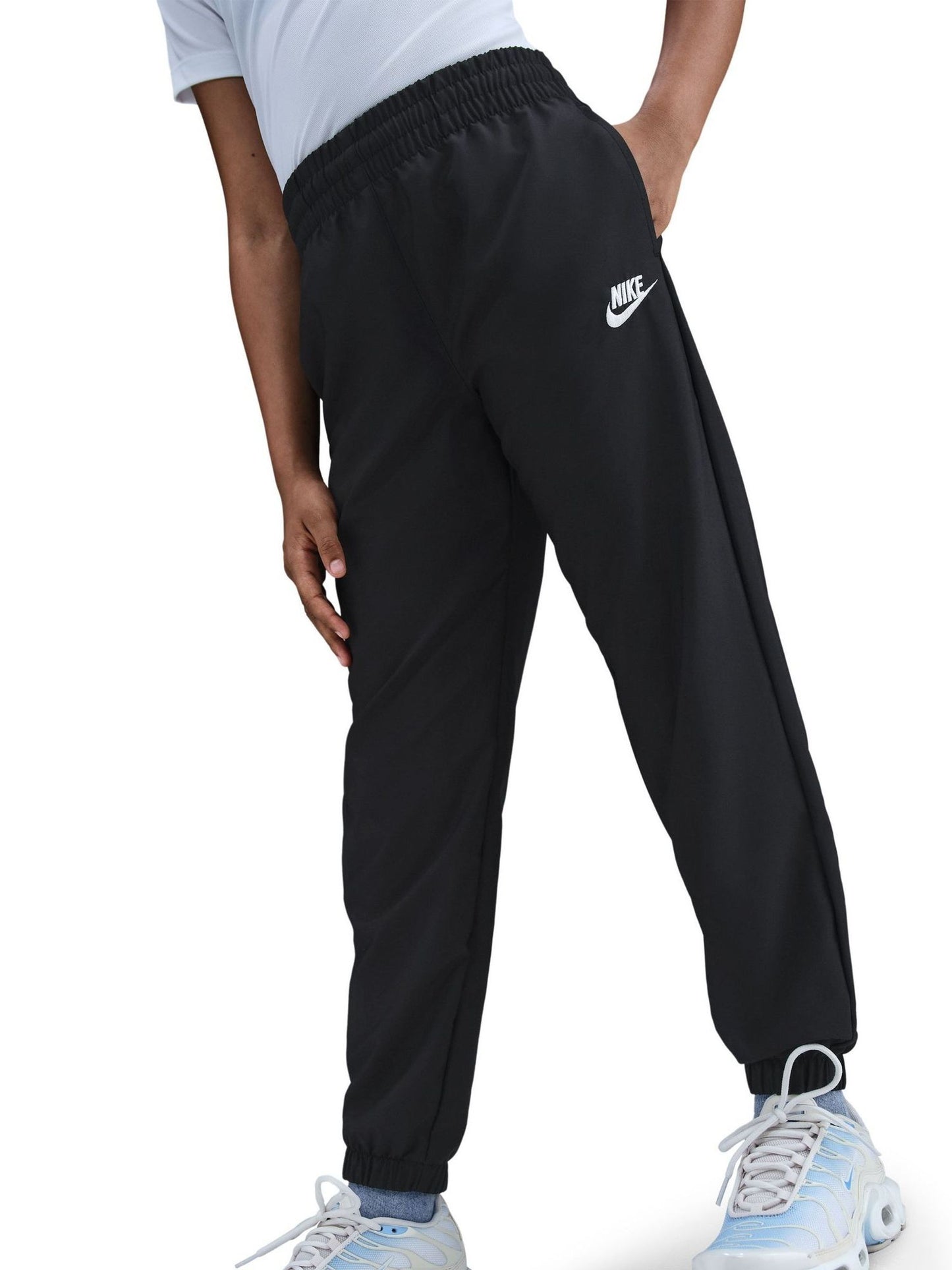 Dsiney Kidz - Nike Black Sportswear Woven Tracksuit image 4