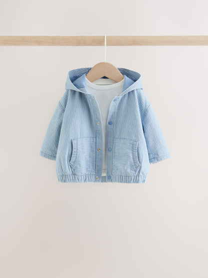 Dsiney Kidz - Blue Shacket, Top and Trouser Baby 3 Piece Set (0mths-2yrs) image 3