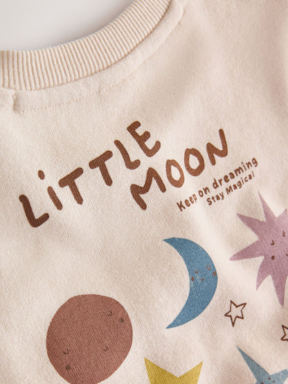 Blue/Cream Stars Sweatshirt and Cord Trousers Baby Set 2 Piece (0mths-2yrs) - image 8