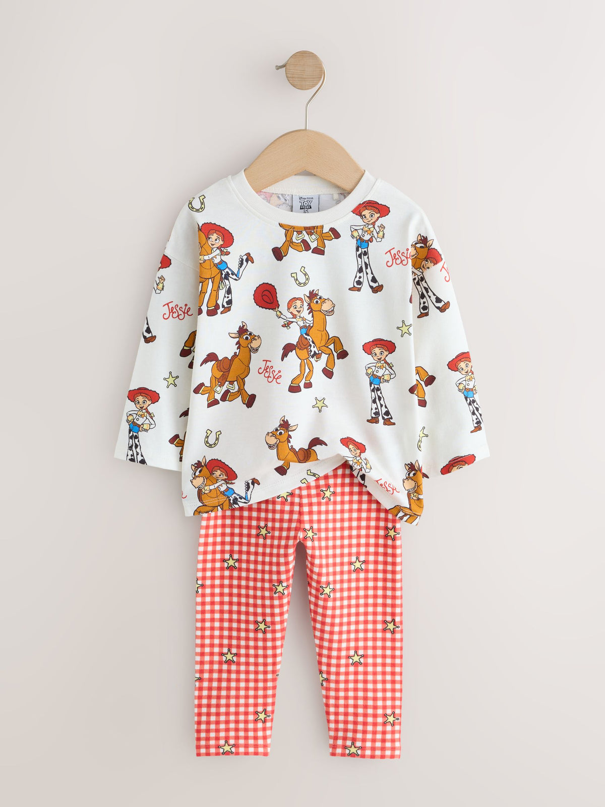 Ecru Toy Story Jessie and Bullseye Long Sleeve T-Shirt (3mths-7yrs) - image 2