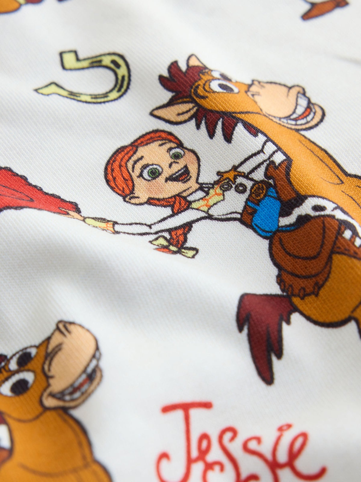 Ecru Toy Story Jessie and Bullseye Long Sleeve T-Shirt (3mths-7yrs) - image 4