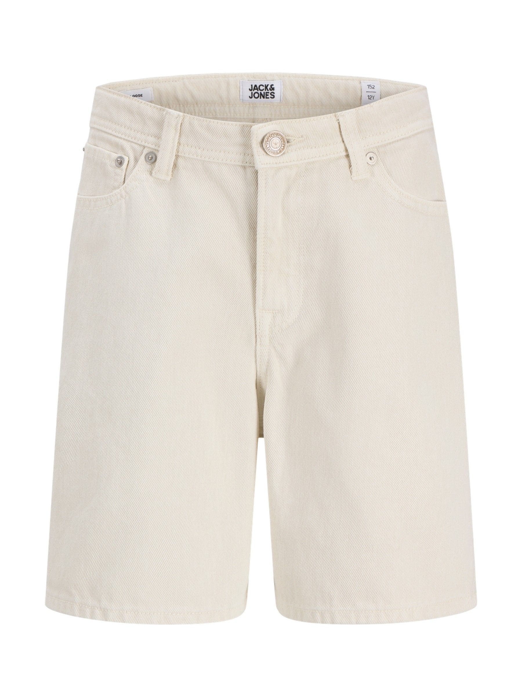 Dsiney Kidz - JACK & JONES JUNIOR Sand Neutral Relaxed Fit Denim Shorts image 6