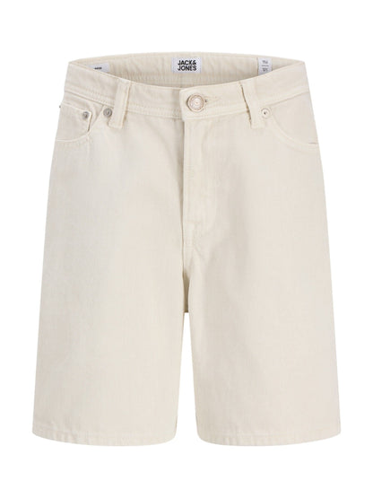 Dsiney Kidz - JACK & JONES JUNIOR Sand Neutral Relaxed Fit Denim Shorts image 6