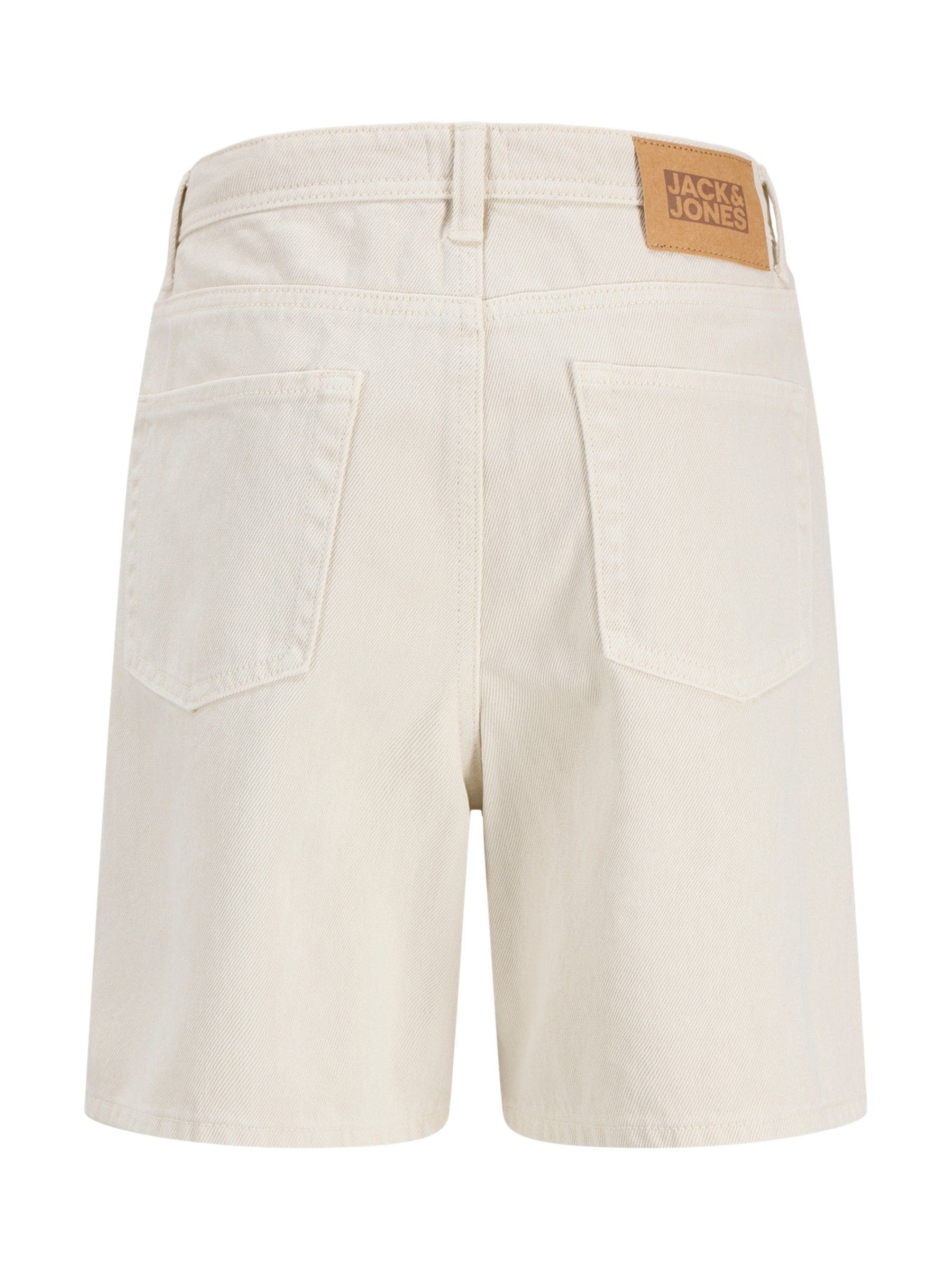 Dsiney Kidz - JACK & JONES JUNIOR Sand Neutral Relaxed Fit Denim Shorts image 7