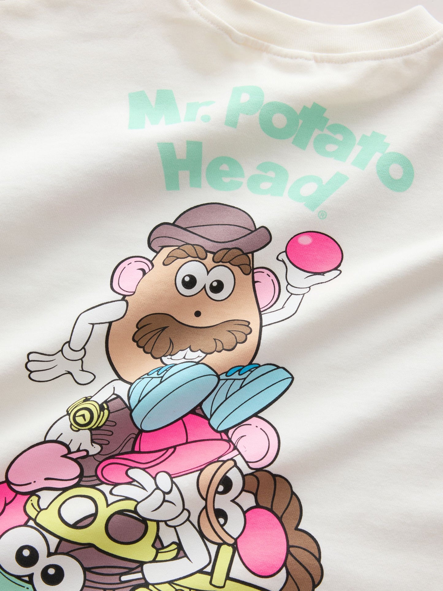 Cream Toy Story Mr Potato Head Short Sleeve T-Shirt and Short Set (3mths-7yrs) image 4