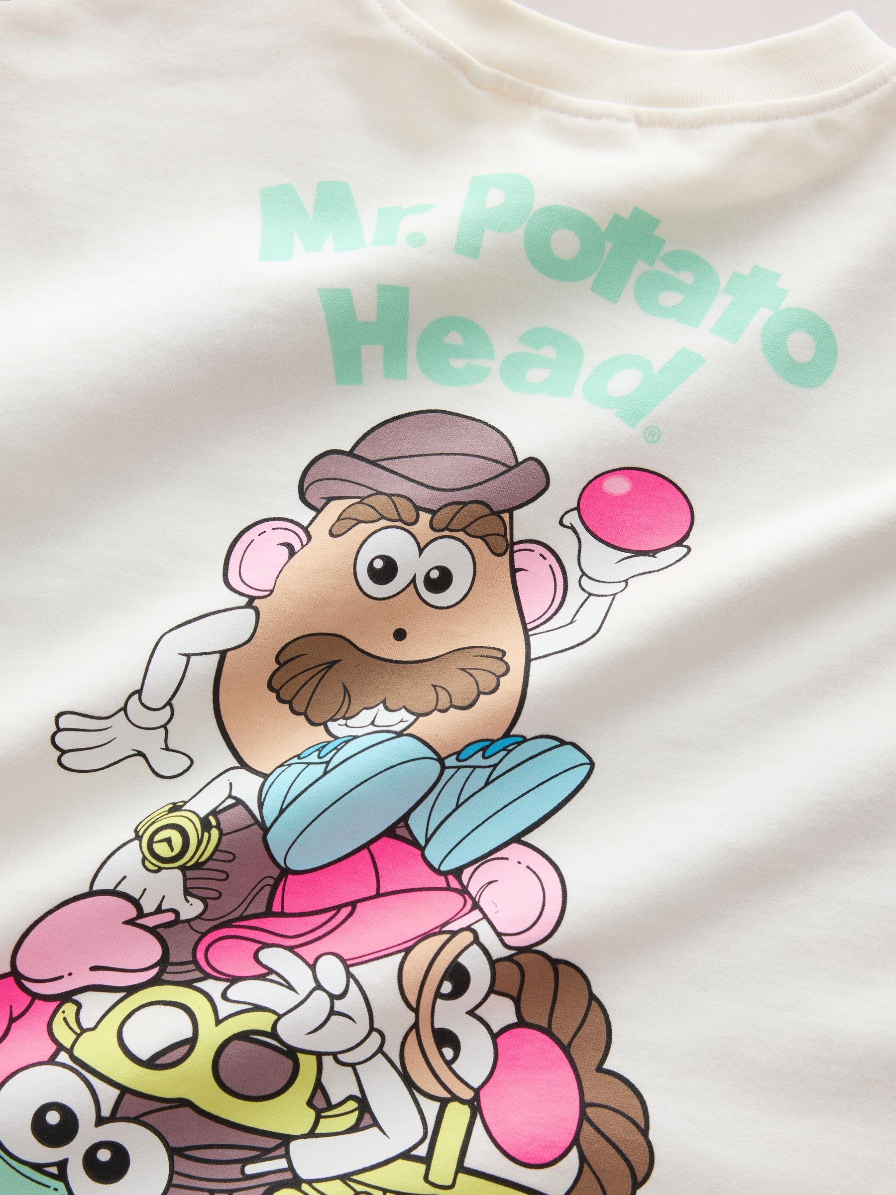 Cream Toy Story Mr Potato Head Short Sleeve T-Shirt and Short Set (3mths-7yrs) image 4