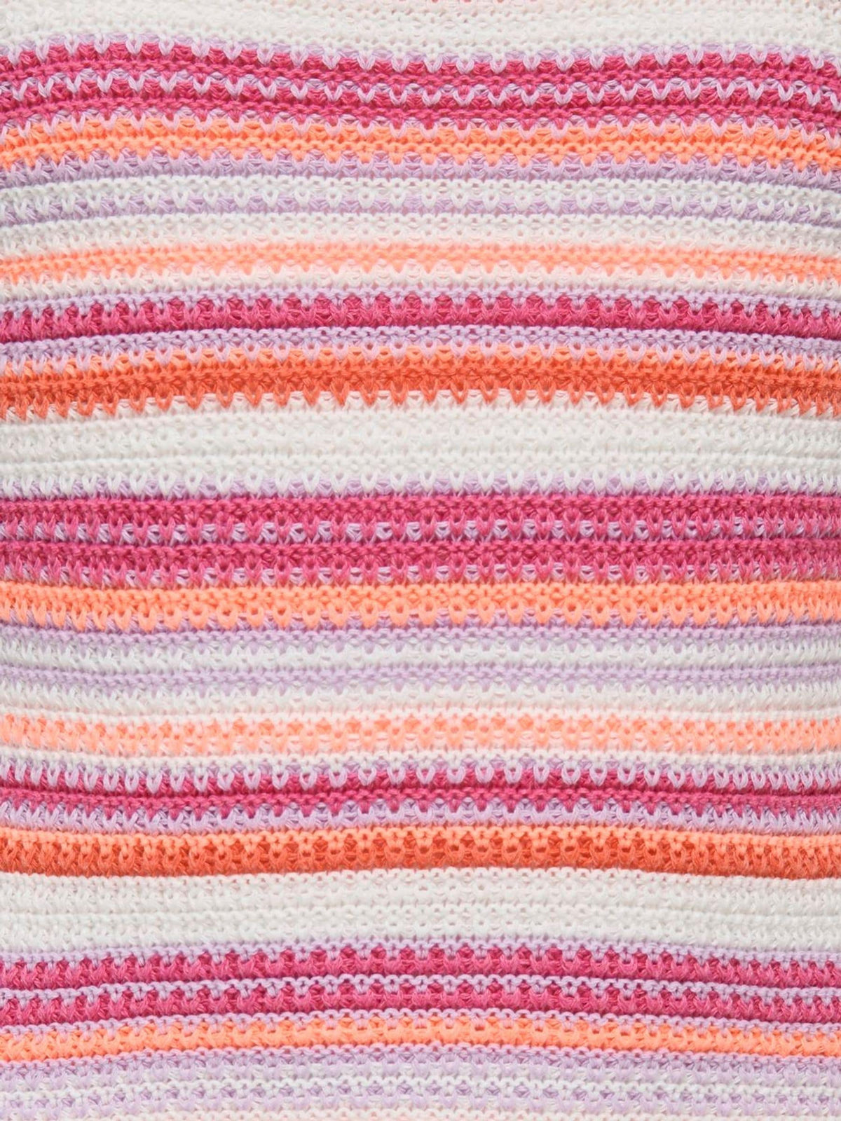 Dsiney Kidz - ONLY KIDS Pink Striped Crochet Strap Top image 3