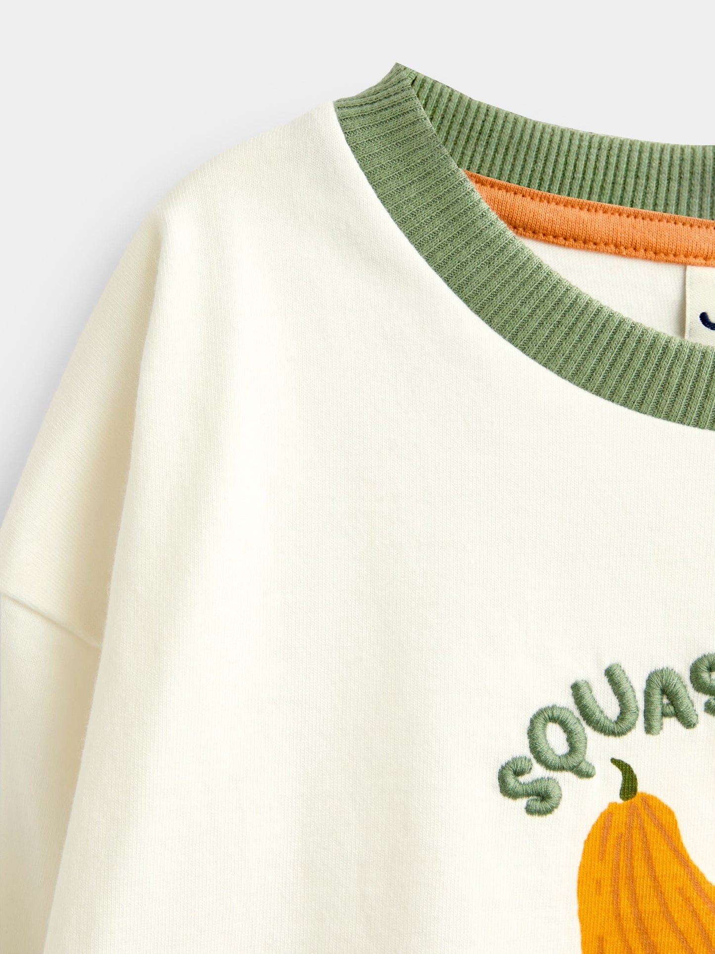 Dsiney Kidz - JoJo Maman Bébé Stone Pumpkin Long Sleeve Printed Top image 3