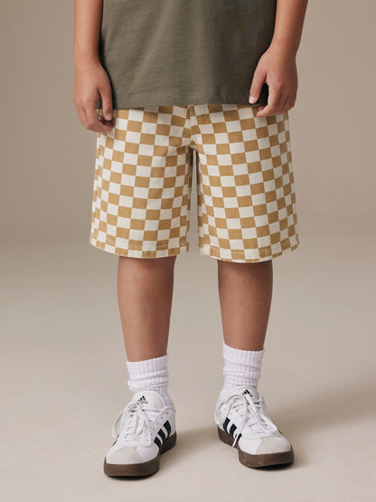 Dsiney Kidz - Ochre/Cream Twill Shorts (3-14yrs) image 1