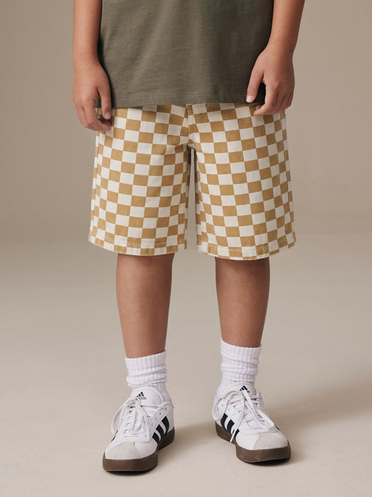 Disney Kidz - Ochre/Cream Twill Shorts (3-14yrs) image 1