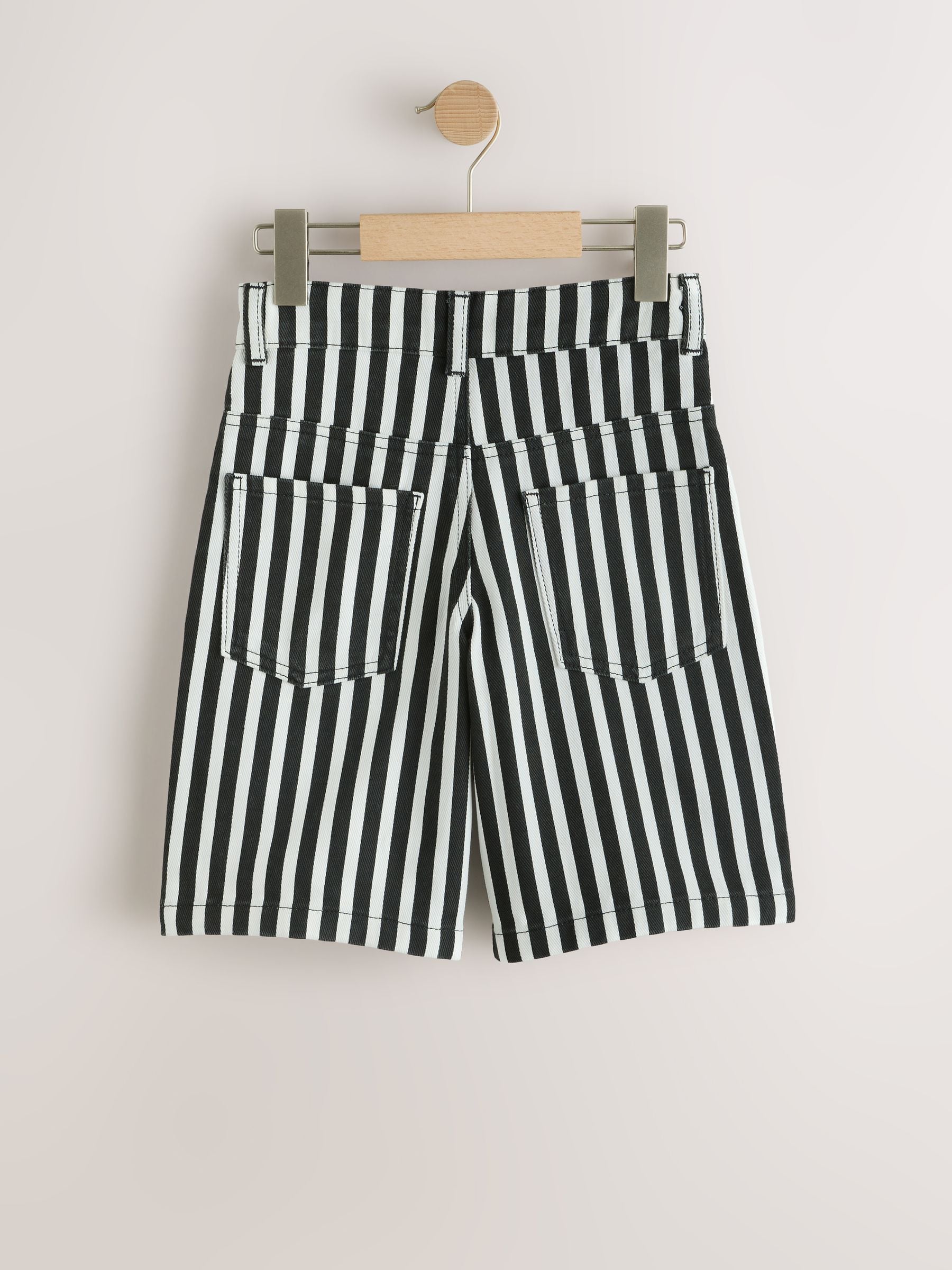 Dsiney Kidz - Black/White Twill Shorts (3-14yrs) image 5