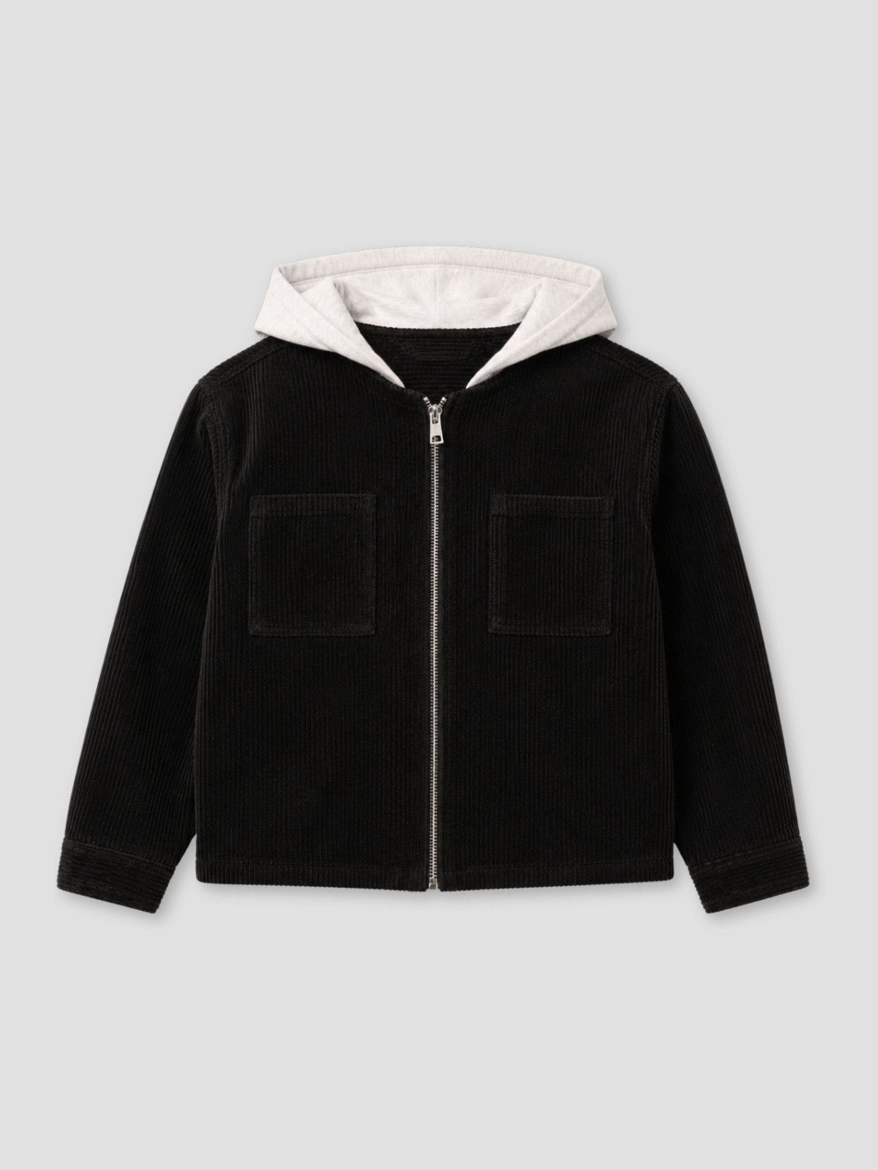 Dsiney Kidz - Angel & Rocket Black Sid Cord Shirt With Hood image 4