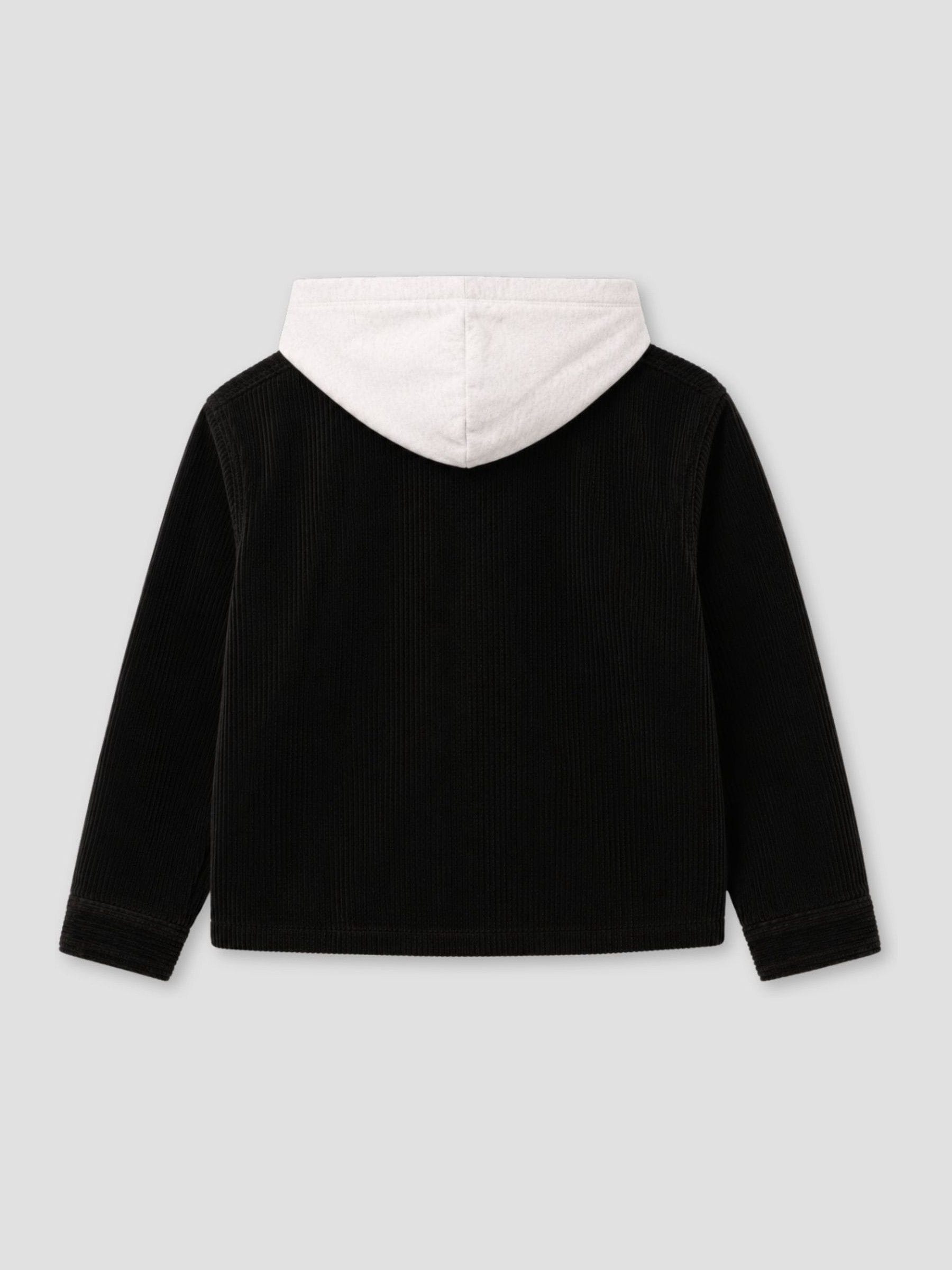 Dsiney Kidz - Angel & Rocket Black Sid Cord Shirt With Hood image 5
