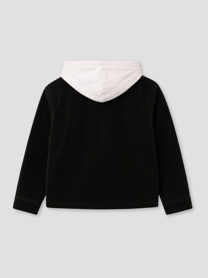 Dsiney Kidz - Angel & Rocket Black Sid Cord Shirt With Hood image 5