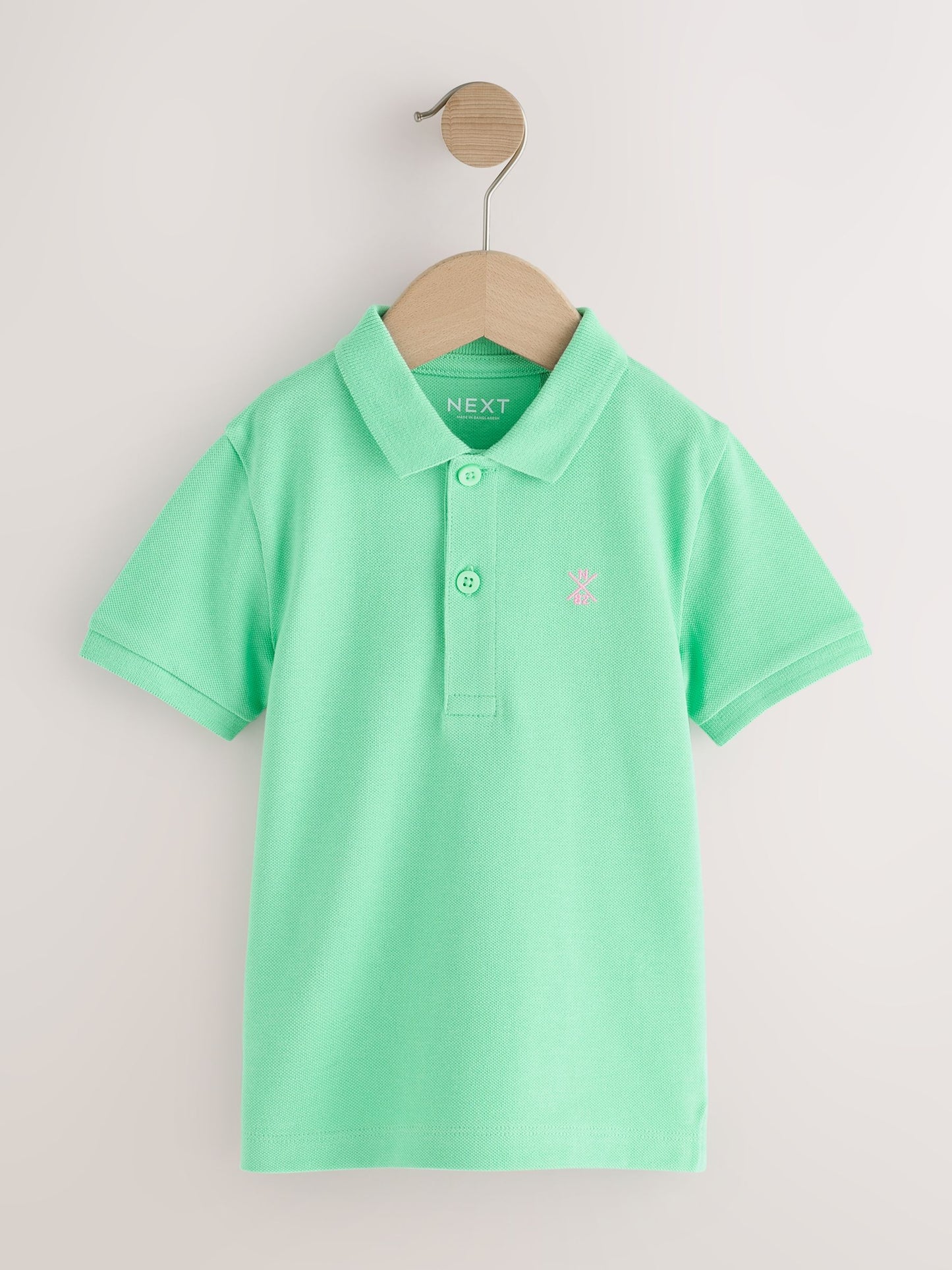 Dsiney Kidz - Green/Orange Polo Shirts 2 Pack (3mths-7yrs) image 2