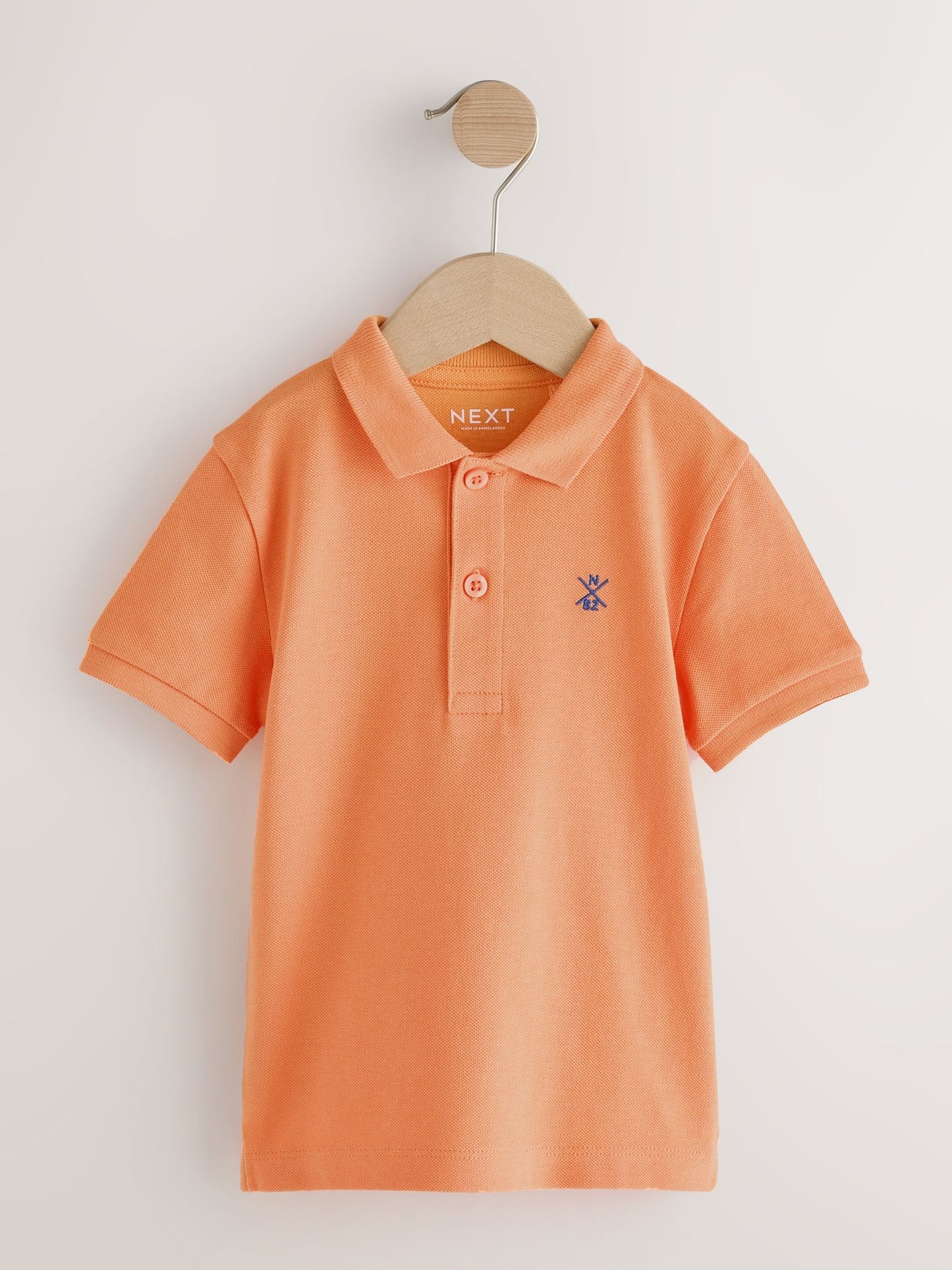 Dsiney Kidz - Green/Orange Polo Shirts 2 Pack (3mths-7yrs) image 3