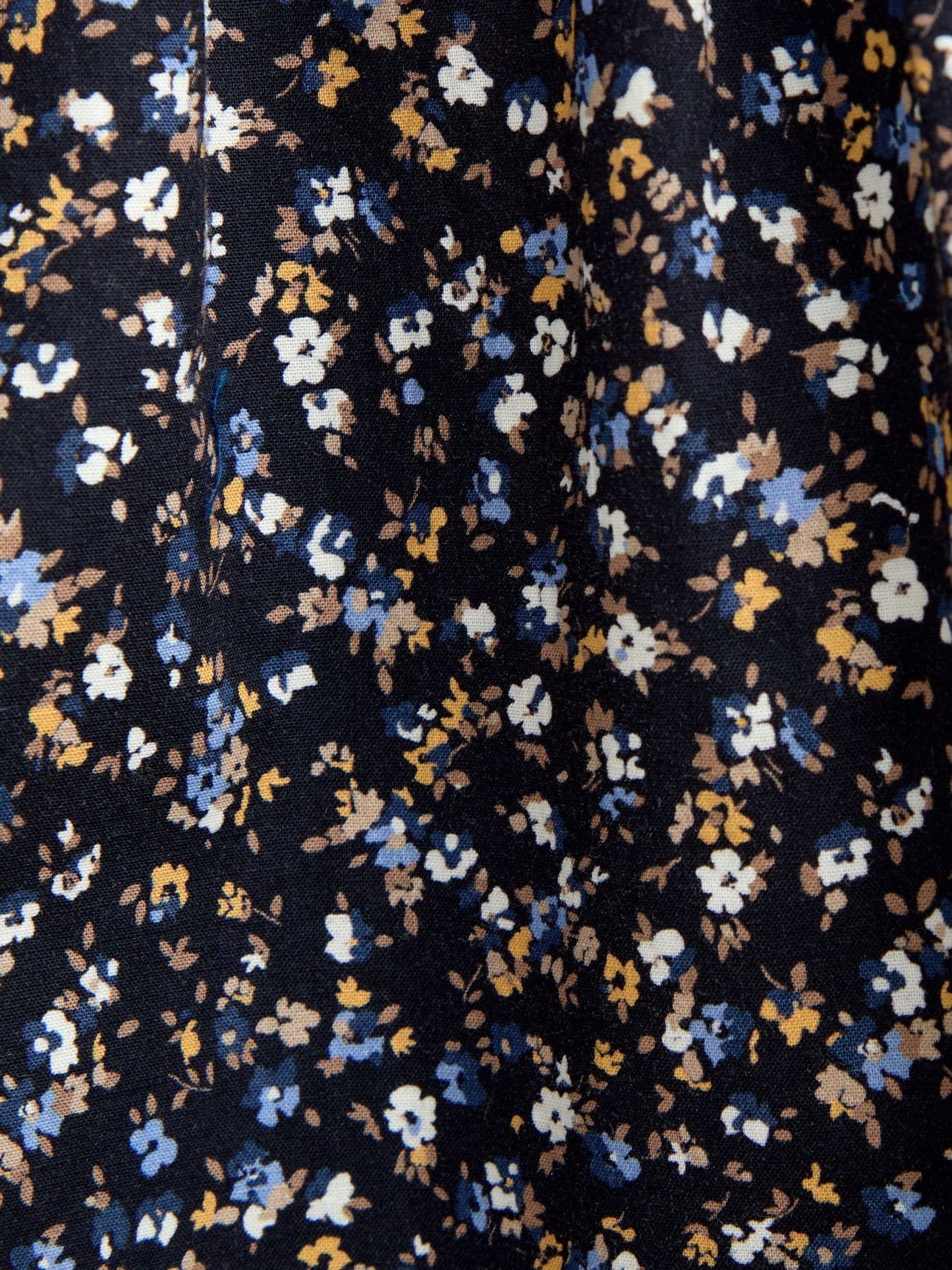 Dsiney Kidz - JoJo Maman Bébé Dark Blue Floral Mini Me Smocked Dress image 4