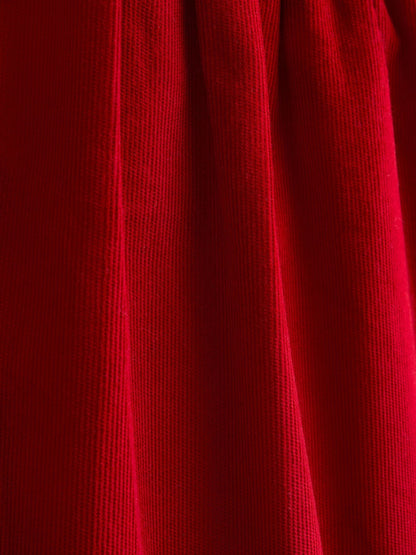 JoJo Maman Bébé Dark Red London Smocked Dress - image 6
